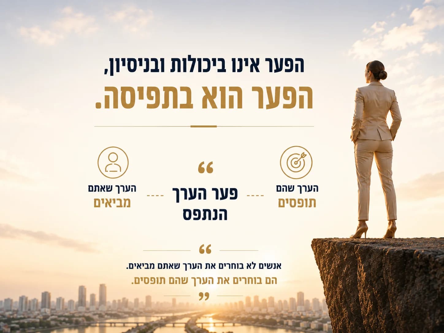 V4 לאתר למאמר פער הערך הנתפס